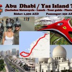 Abu Dhabi and Yas Island - 1,590 AED