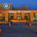 587 Hilton Fujairah Resort Front Evening