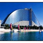 Jumeirah Beach Hotel Outside Facing Water